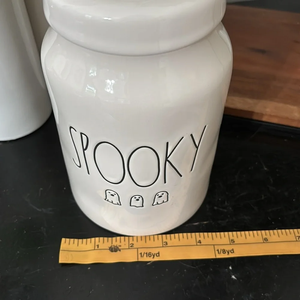 Rae Dunn Spooky Ceramic Canister